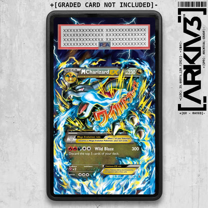 [UNIT: 69/106] // M Charizard-EX Extended Art Display Case - Graded