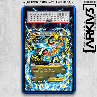 [UNIT: 69/106] // M Charizard-EX Extended Art Display Case - Graded