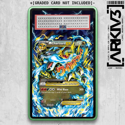 [UNIT: 69/106] // M Charizard-EX Extended Art Display Case - Graded