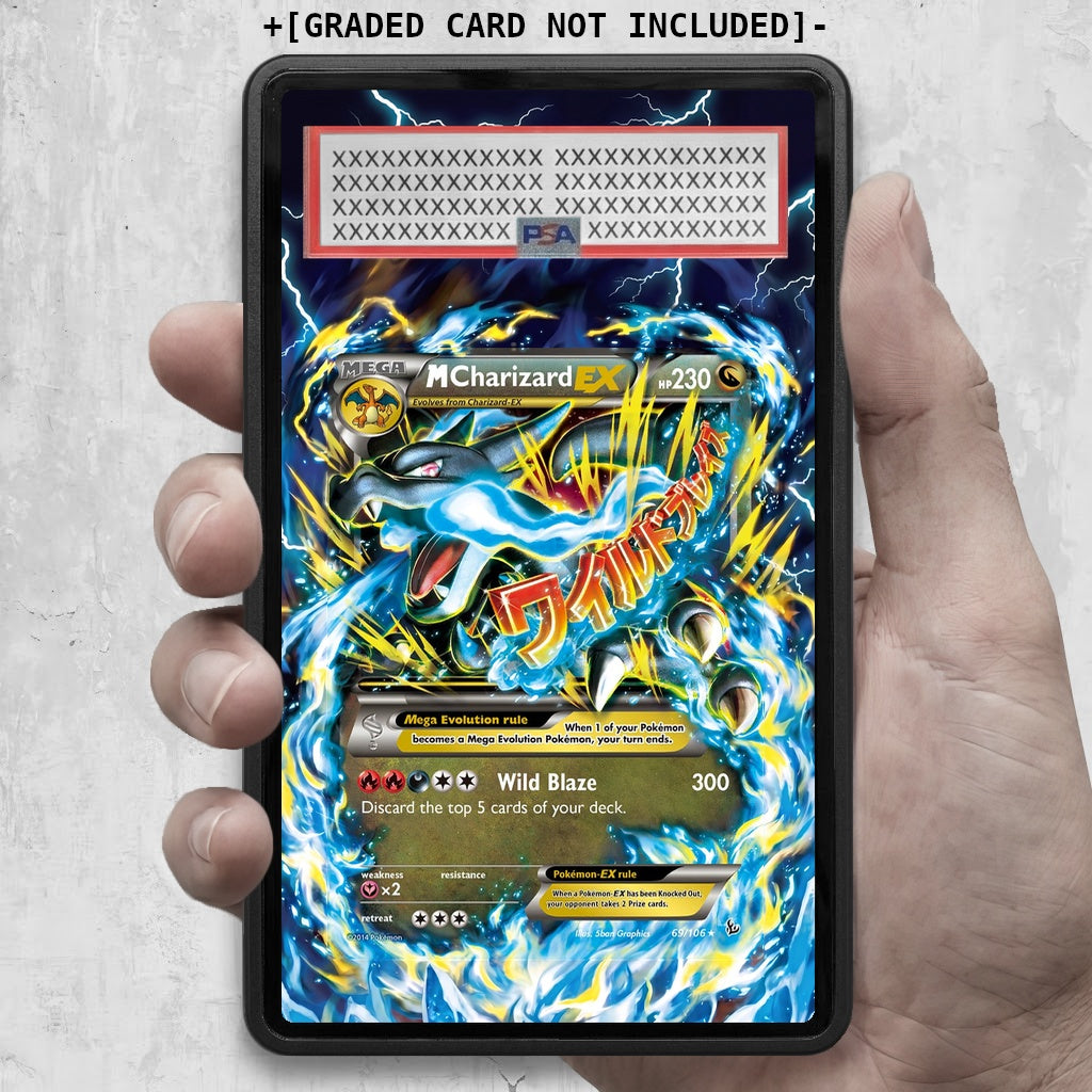 [UNIT: 69/106] // M Charizard-EX Extended Art Display Case - Graded