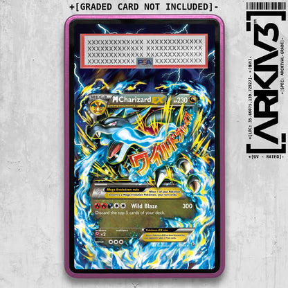 [UNIT: 69/106] // M Charizard-EX Extended Art Display Case - Graded