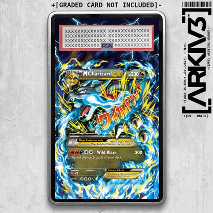 [UNIT: 69/106] // M Charizard-EX Extended Art Display Case - Graded