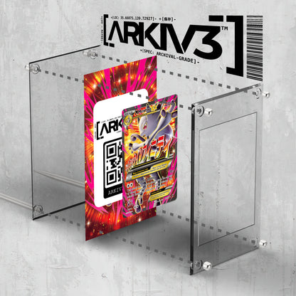 [UNIT: 160/162] // M Mewtwo-EX Extended Art Display Case - Raw