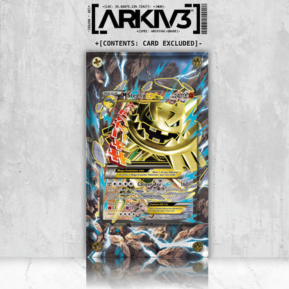 [UNIT: 109/114] // M Steelix EX Extended Art Display Case - Raw