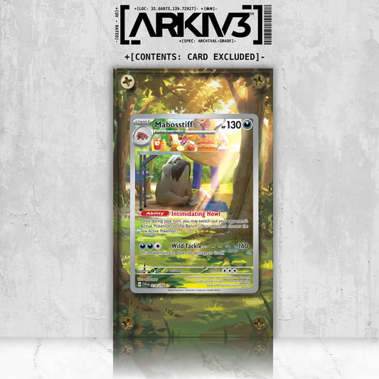 [UNIT: 218/198] // Mabosstiff Extended Art Display Case - Raw