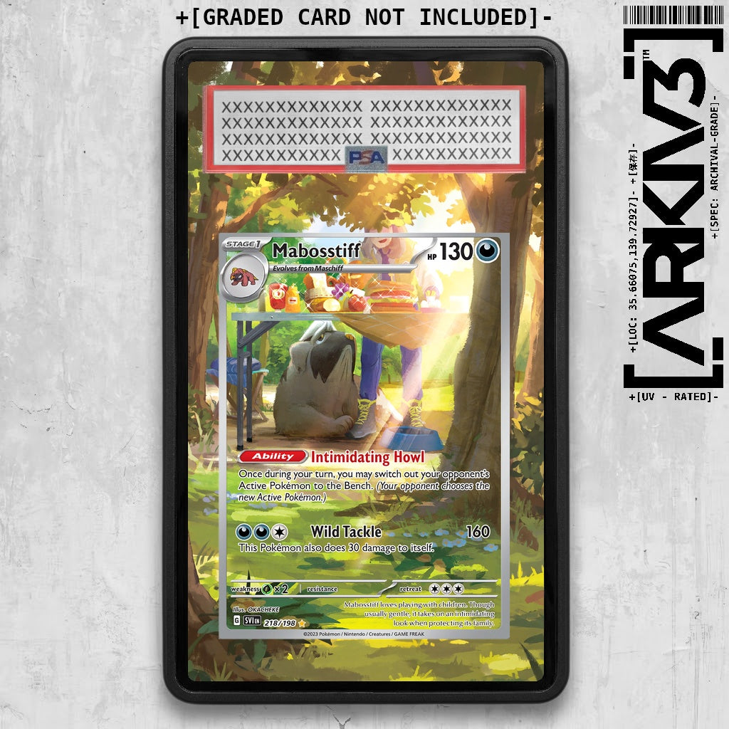 ARKIV3 PSA graded front - Black