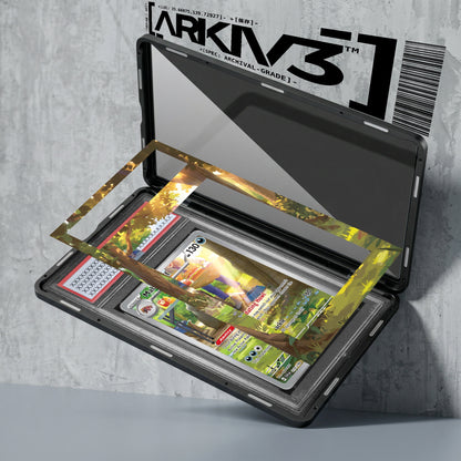 ARKIV3 PSA graded exploded mockup
