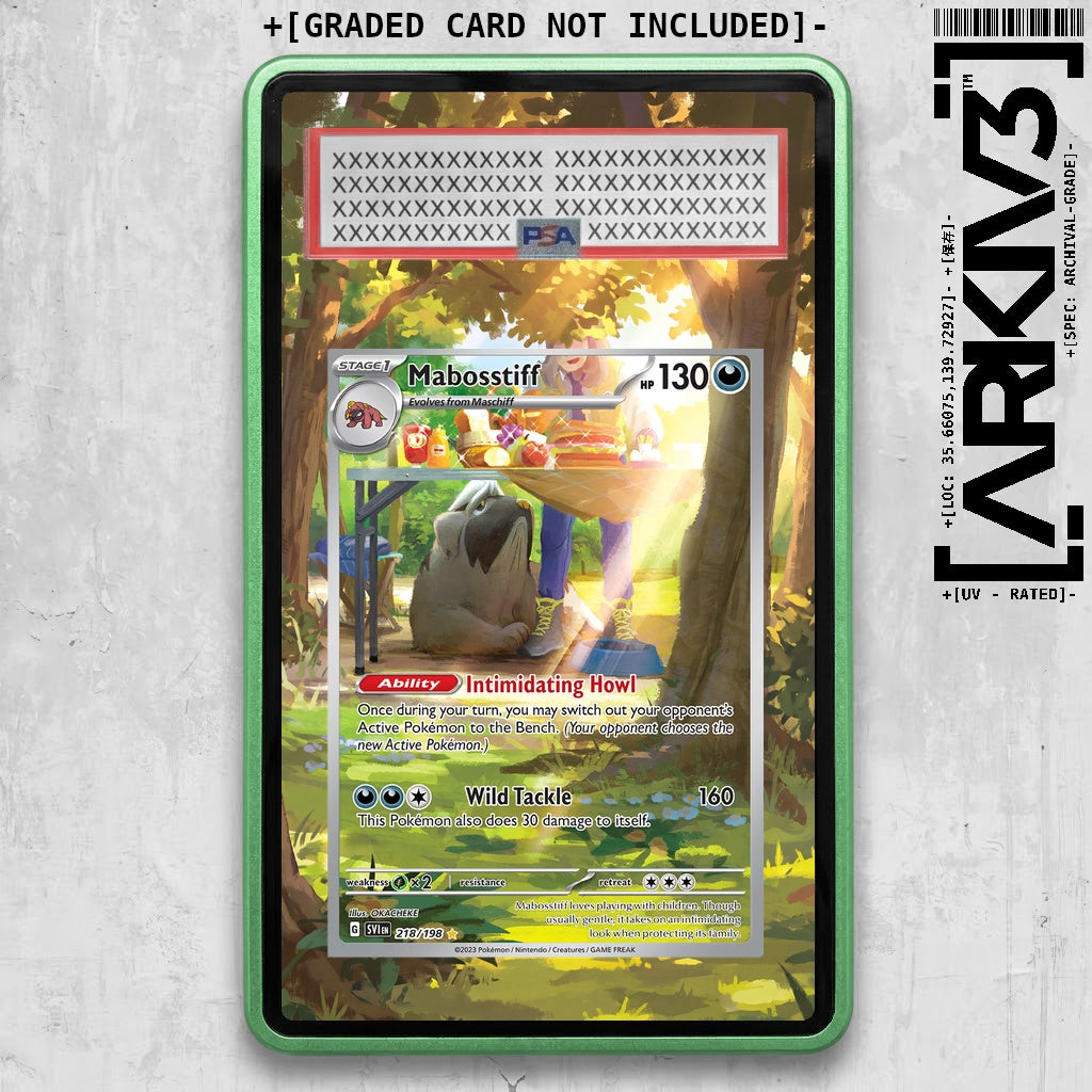 ARKIV3 PSA graded front - Green