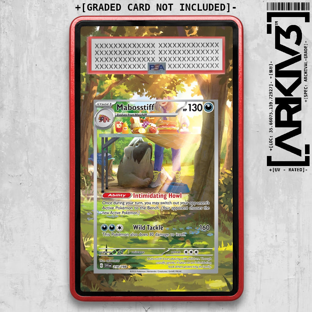 ARKIV3 PSA graded front - Red