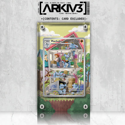 [UNIT: 177/165] // Machoke Extended Art Display Case - Raw