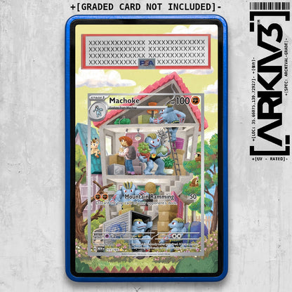 [UNIT: 177/165] // Machoke Extended Art Display Case - Graded
