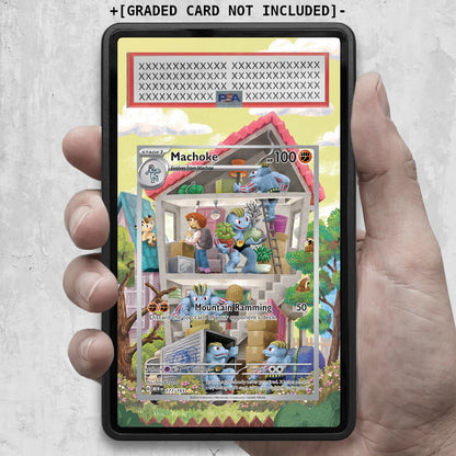 [UNIT: 177/165] // Machoke Extended Art Display Case - Graded