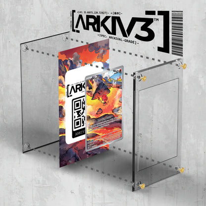 [UNIT: 186/182] // Magby Extended Art Display Case - Raw