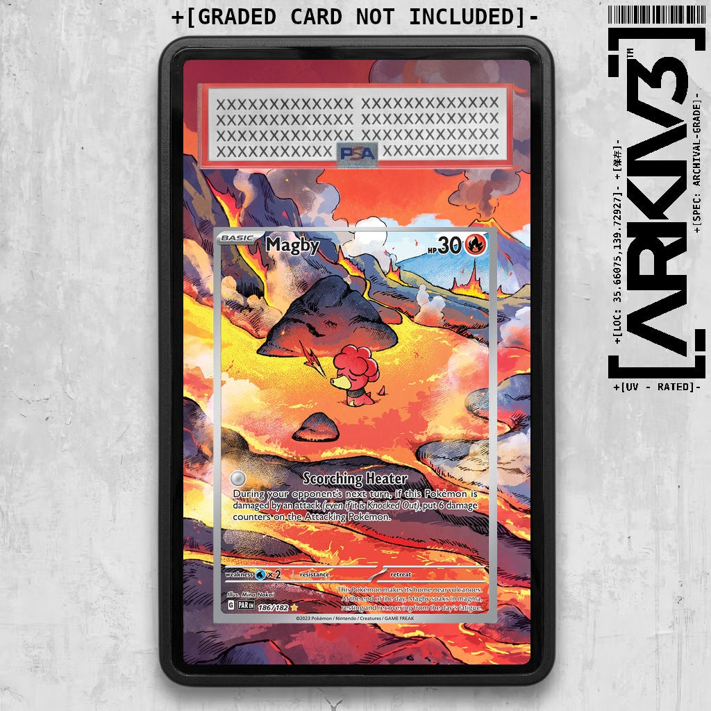 ARKIV3 PSA graded front - Black