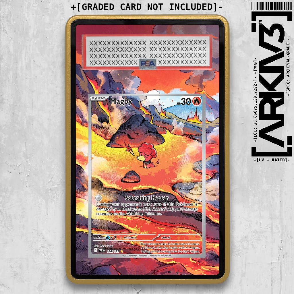 ARKIV3 PSA graded front - Gold
