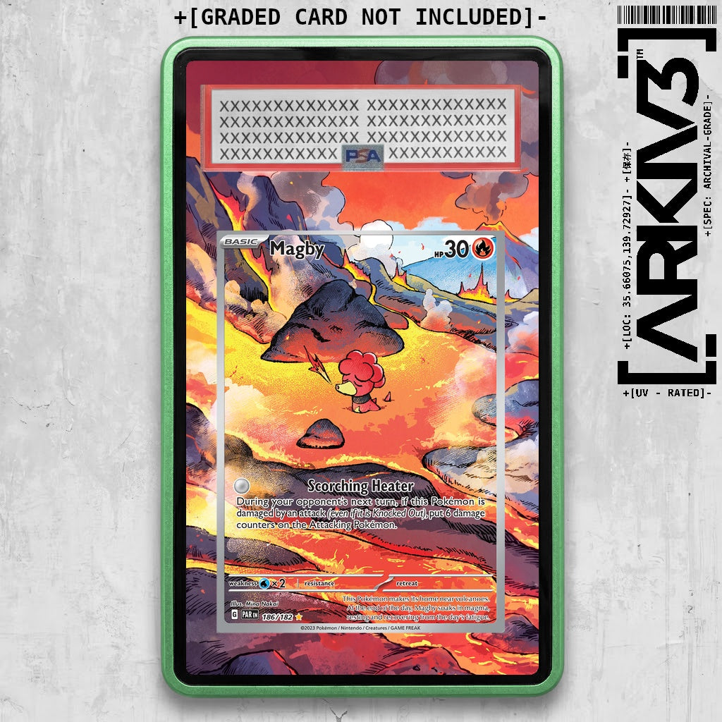 ARKIV3 PSA graded front - Green