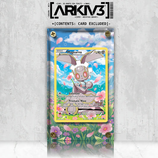 [UNIT: XY186] // Magearna Extended Art Display Case - Raw
