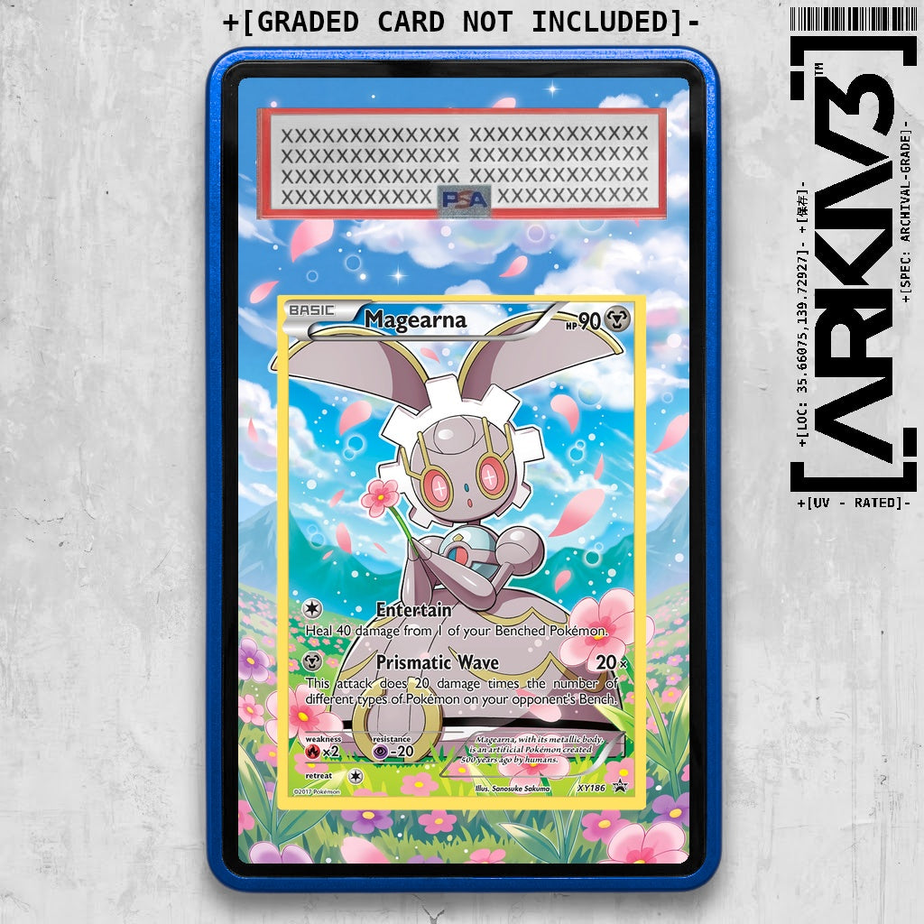 [UNIT: XY186/211] // Magearna Extended Art Display Case - Graded