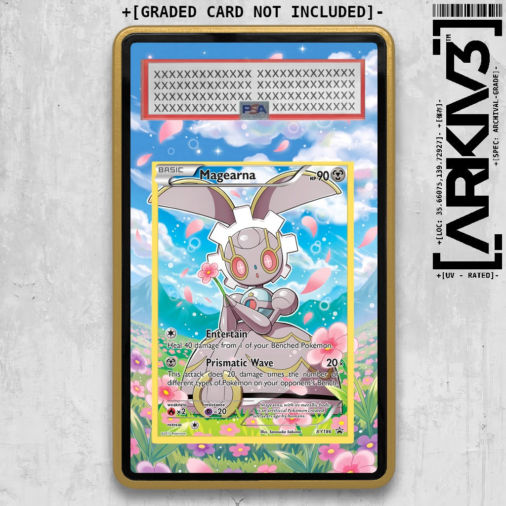 [UNIT: XY186/211] // Magearna Extended Art Display Case - Graded