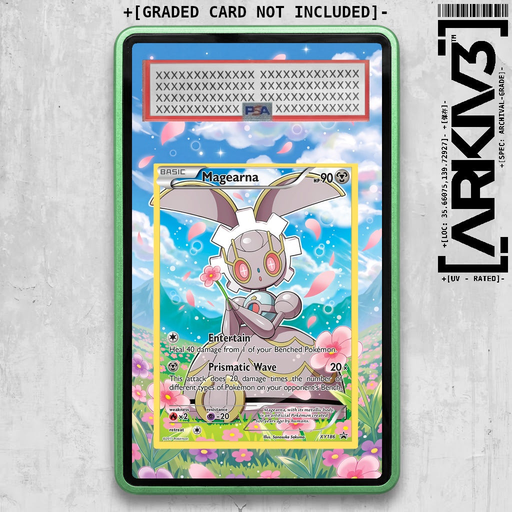 [UNIT: XY186/211] // Magearna Extended Art Display Case - Graded