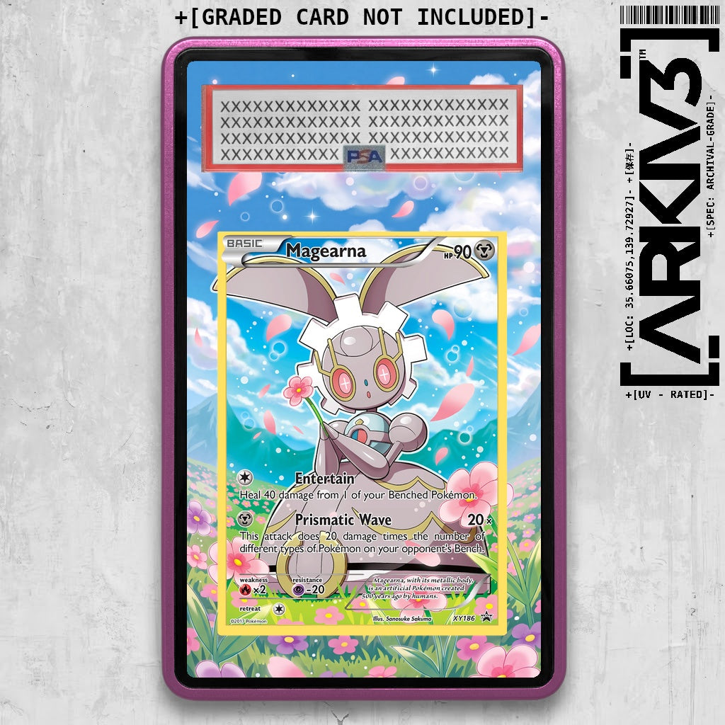[UNIT: XY186/211] // Magearna Extended Art Display Case - Graded