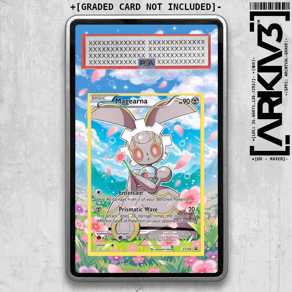 [UNIT: XY186/211] // Magearna Extended Art Display Case - Graded