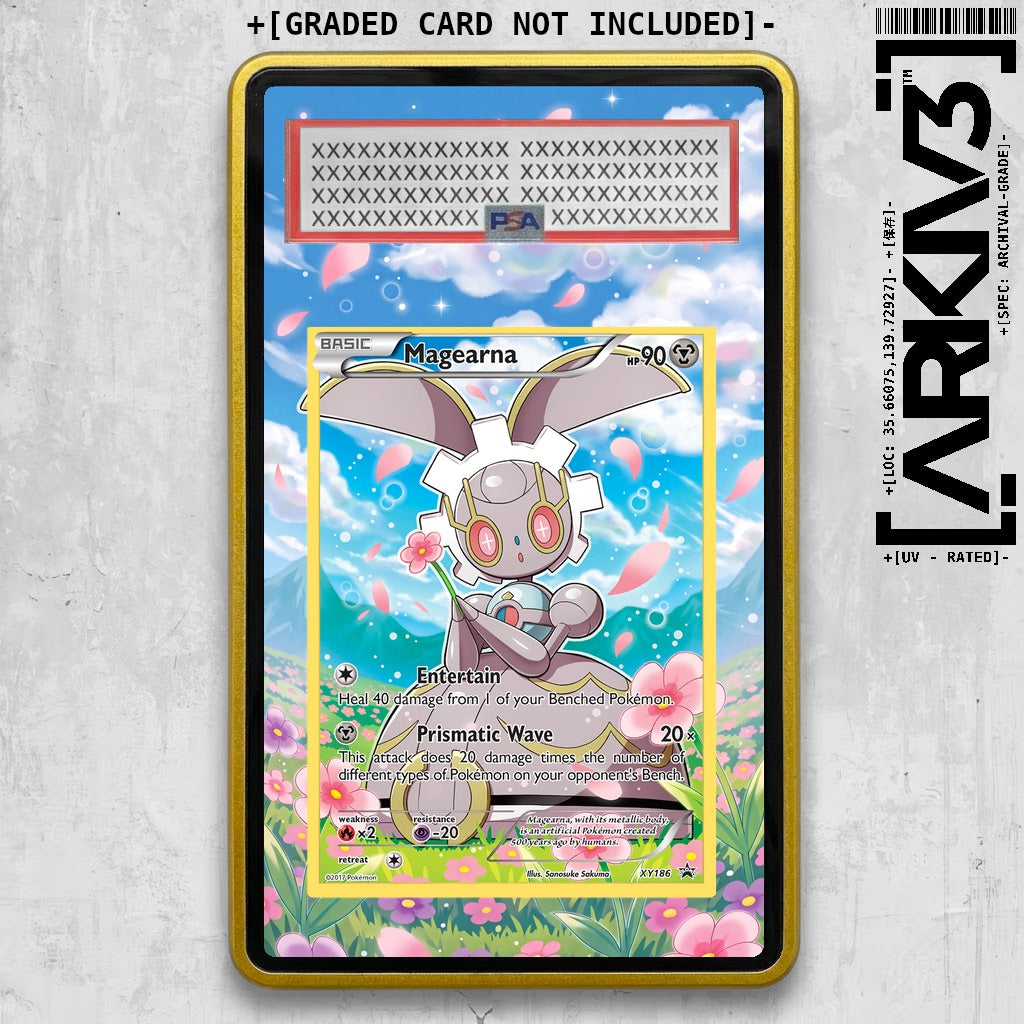 [UNIT: XY186/211] // Magearna Extended Art Display Case - Graded