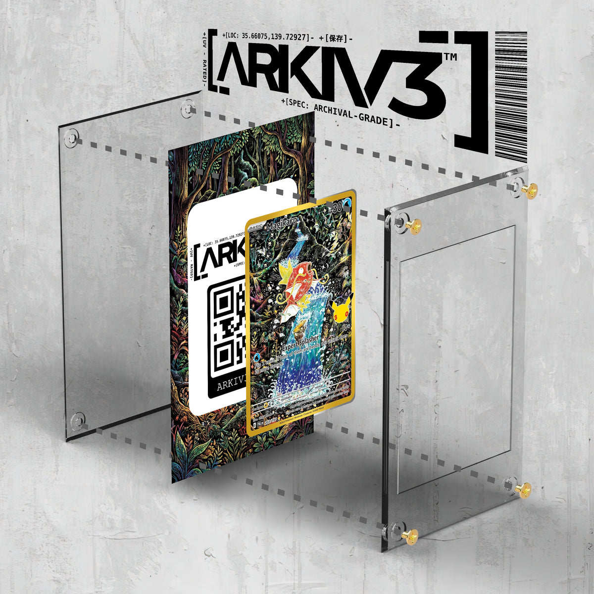 [UNIT: 203/193] // Magikarp Extended Art Display Case - Raw