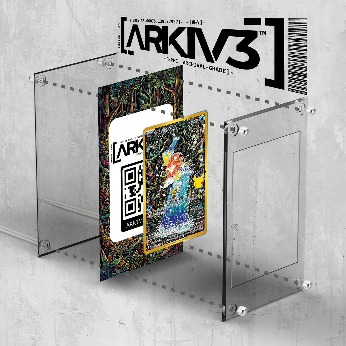 [UNIT: 203/193] // Magikarp Extended Art Display Case - Raw