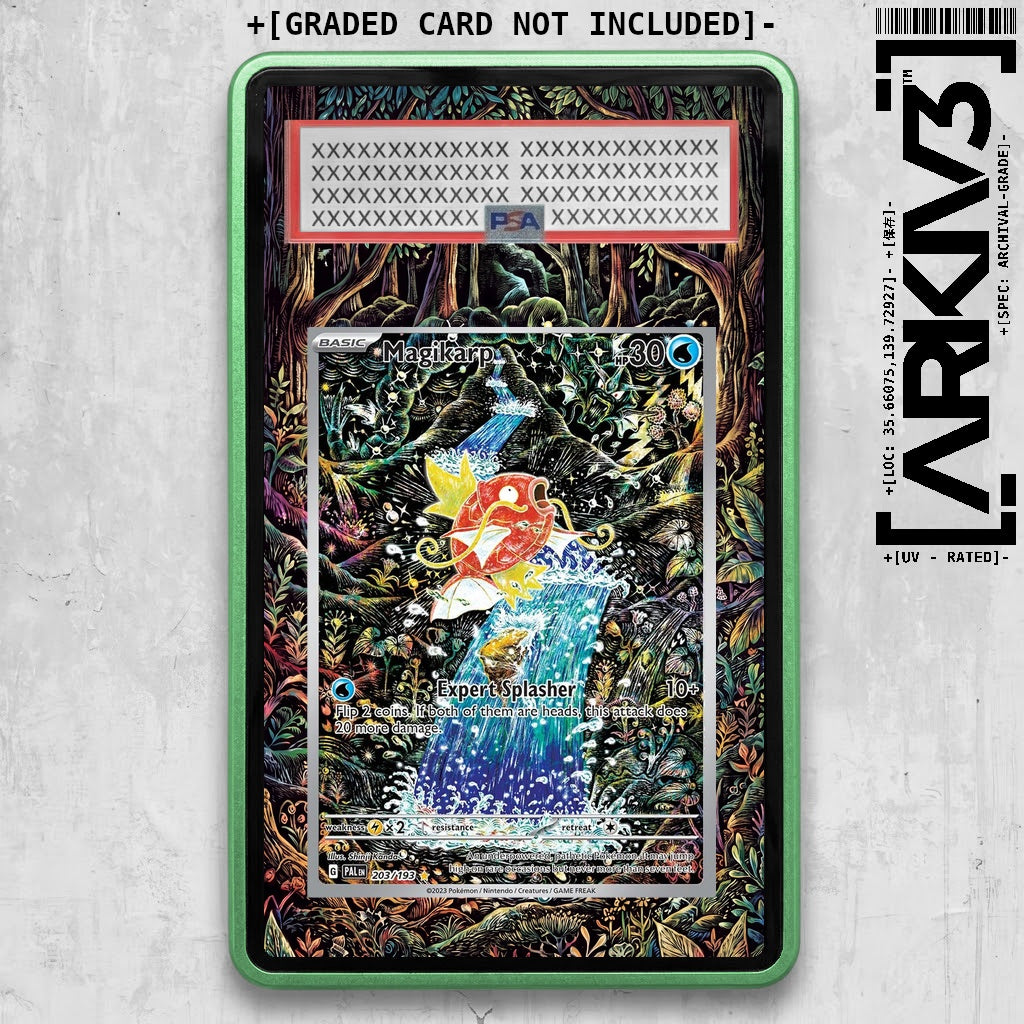 ARKIV3 PSA graded front - Green