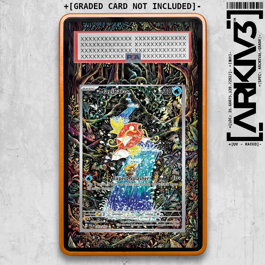 ARKIV3 PSA graded front - Orange