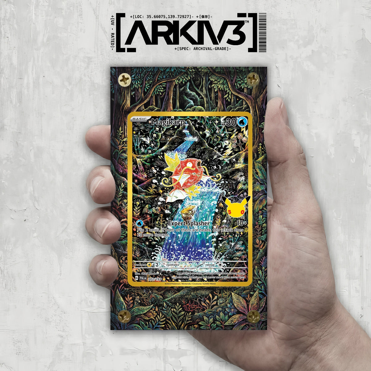 [UNIT: 203/193] // Magikarp Extended Art Display Case - Raw