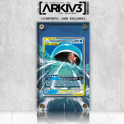 [UNIT: SM166/248] // Magikarp & Wailord-GX Extended Art Display Case - Raw