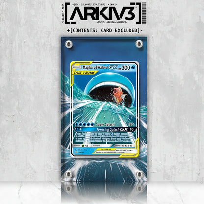 [UNIT: SM166/248] // Magikarp & Wailord-GX Extended Art Display Case - Raw