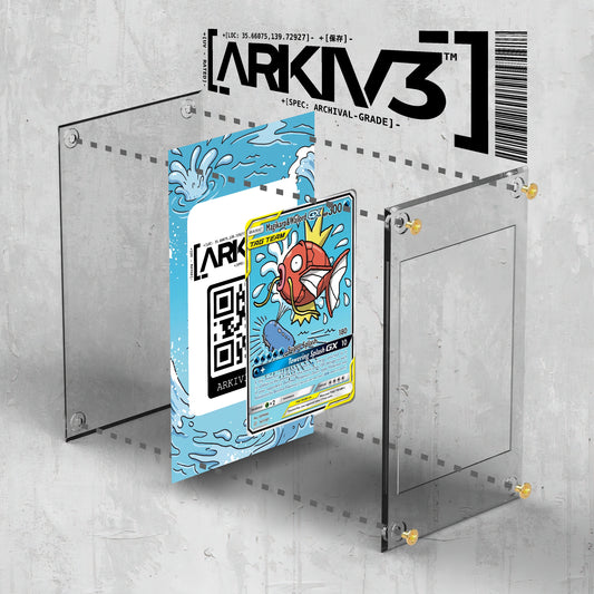[UNIT: 161/181] // Magikarp & Wailord GX Extended Art Display Case - Raw