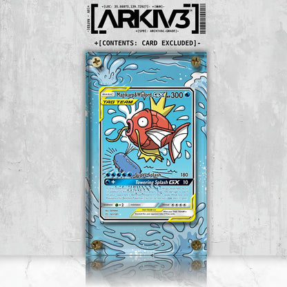 [UNIT: 161/181] // Magikarp & Wailord GX Extended Art Display Case - Raw