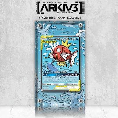 [UNIT: 161/181] // Magikarp & Wailord GX Extended Art Display Case - Raw