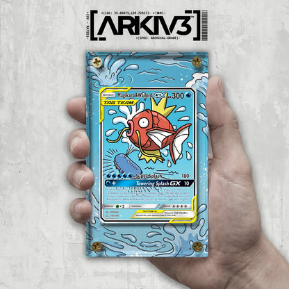 [UNIT: 161/181] // Magikarp & Wailord GX Extended Art Display Case - Raw