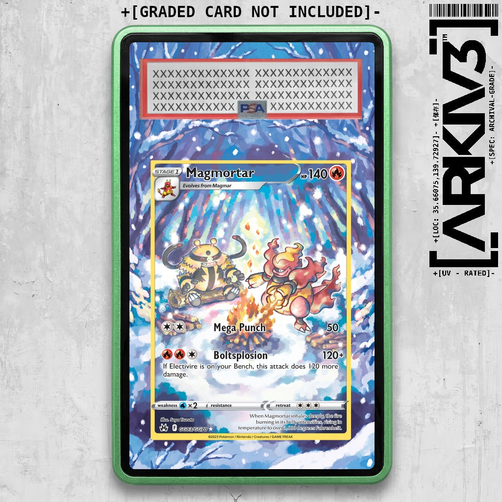 ARKIV3 PSA graded front - Green