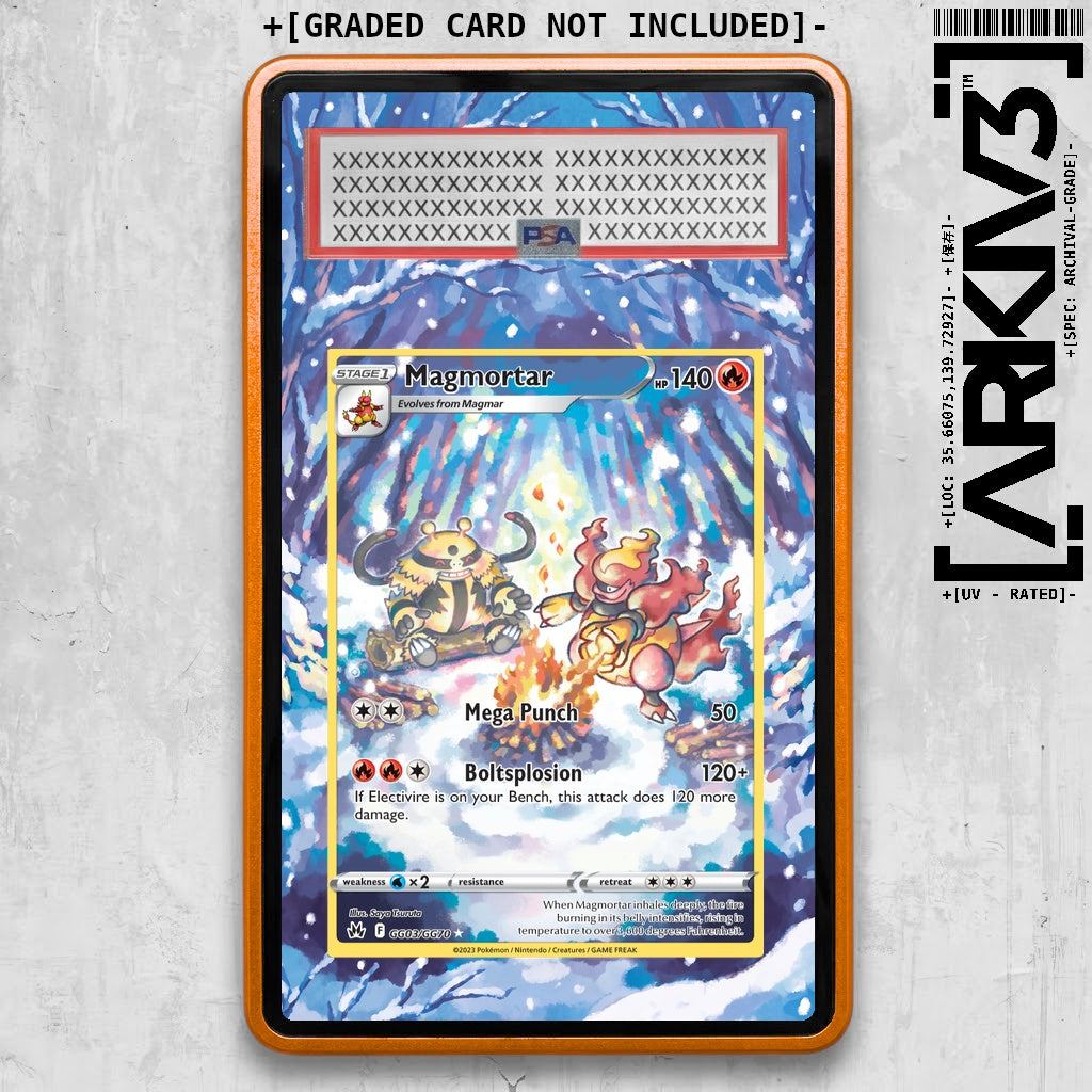 ARKIV3 PSA graded front - Orange