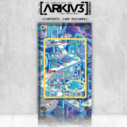[UNIT: GG18/70] // Magnezone Extended Art Display Case - Raw
