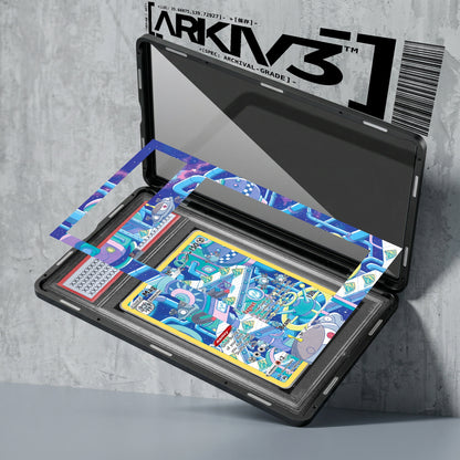 ARKIV3 PSA graded exploded mockup