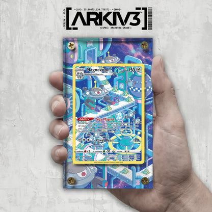 [UNIT: GG18/70] // Magnezone Extended Art Display Case - Raw