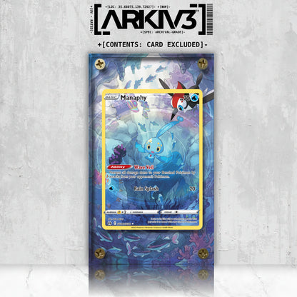 [UNIT: GG06/70] // Manaphy Extended Art Display Case - Raw