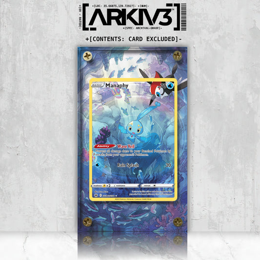 [UNIT: GG06/70] // Manaphy Extended Art Display Case - Raw