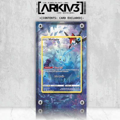 [UNIT: GG06/70] // Manaphy Extended Art Display Case - Raw
