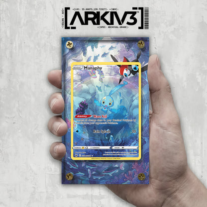 [UNIT: GG06/70] // Manaphy Extended Art Display Case - Raw