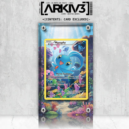 [UNIT: XY113/211] // Manaphy Extended Art Display Case - Raw