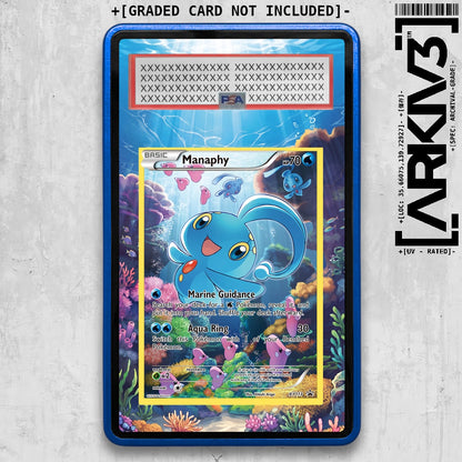 [UNIT: XY113/211] // Manaphy Extended Art Display Case - Graded