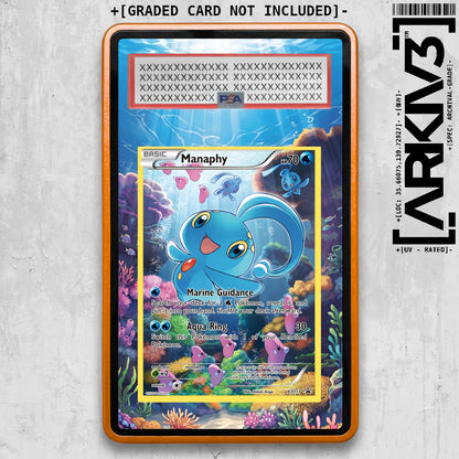 [UNIT: XY113/211] // Manaphy Extended Art Display Case - Graded
